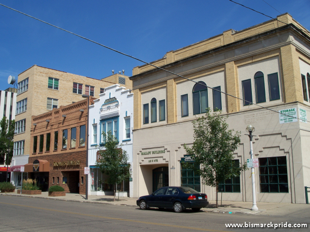 Picture of Row of Historic Buildings on 4th Street in Bismarck-Mandan ...