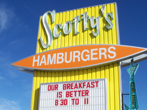 Scotty's Drive-in Sign